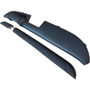 MERCEDES W108 DASHBOARD WITHOUT AIR CONDITION UNIT BLACK 