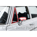 Mercedes W109 300SEL 280SEL Front left quarter window glass pane Mercedes W109 300SEL 280SEL Front left quarter window glass pane