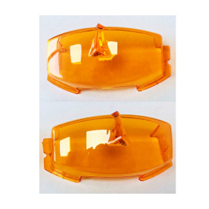 MERCEDES W111 HEADLIGHT TURN SIGNAL LENSES  