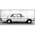 MERCEDES W114 W115 BODY MOULDING TRIMS 