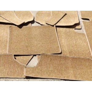 MERCEDES W114 COUPE FLOOR LOOP CARPET SET TAN COLOUR MERCEDES W114 COUPE FLOOR LOOP CARPET SET TAN COLOUR