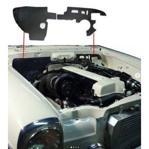 MERCEDES W114 COUPE ENGINE COMPARTMENT INSULATION SEAL MERCEDES W114 COUPE ENGINE COMPARTMENT INSULATION SEAL