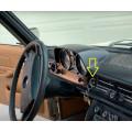 Mercedes W114 W115 ignition key chrome bezel