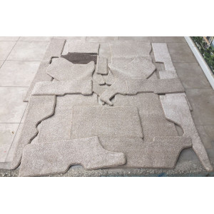 Mercedes W116 S Class Carpet set Cream colour