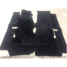 Mercedes W123 Carpet set Black colour Mercedes W123 Carpet set Black colour
