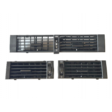 MERCEDES W124 FRONT CENTER CONSOLE AIR VENT GRILLE SET   MERCEDES W124 FRONT CENTER CONSOLE AIR VENT GRILLE SET