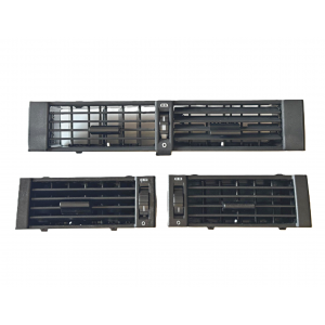 MERCEDES W124 FRONT CENTER CONSOLE AIR VENT GRILLE SET  