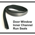 MERCEDES W110 DOOR WINDOW GLASS CHANNEL RUNNING RUBBER SEALS MERCEDES W110 DOOR WINDOW GLASS CHANNEL RUNNING RUBBER SEALS