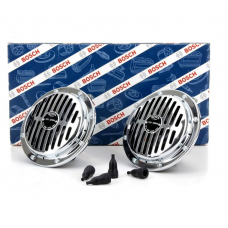 BOSCH HORNS CHROME GRILLE PAIR 
