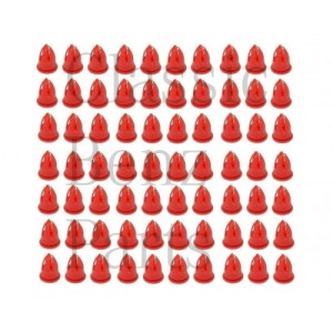 Mercedes W123 Coupe Body chrome mouldings trim clips set