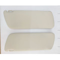 MERCEDES W114 W115 SUNVISORS CREAM PERFORATED   MERCEDES W114 W115 SUNVISORS CREAM PERFORATED