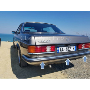MERCEDES W123 COUPE REAR BUMPER RUBBER
