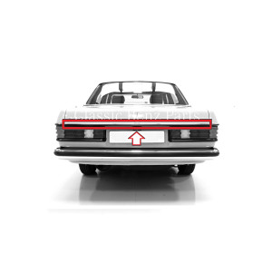 Mercedes W123 Coupe Trunk moulding trim 