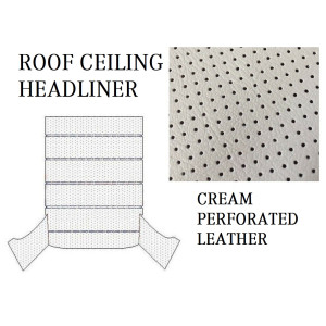MERCEDES W111 COUPE ROOF SKY CEILING HEADLINER CREAM