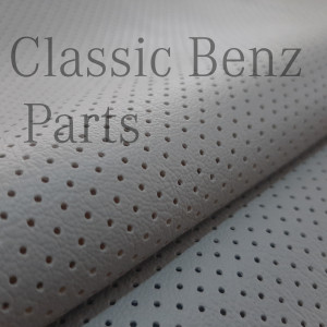 Mercedes W116 Roof Ceiling Sky Headliner Grey Perforated Leather 