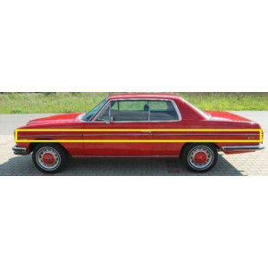 MERCEDES W114 COUPE BODY MOULDING TRIMS